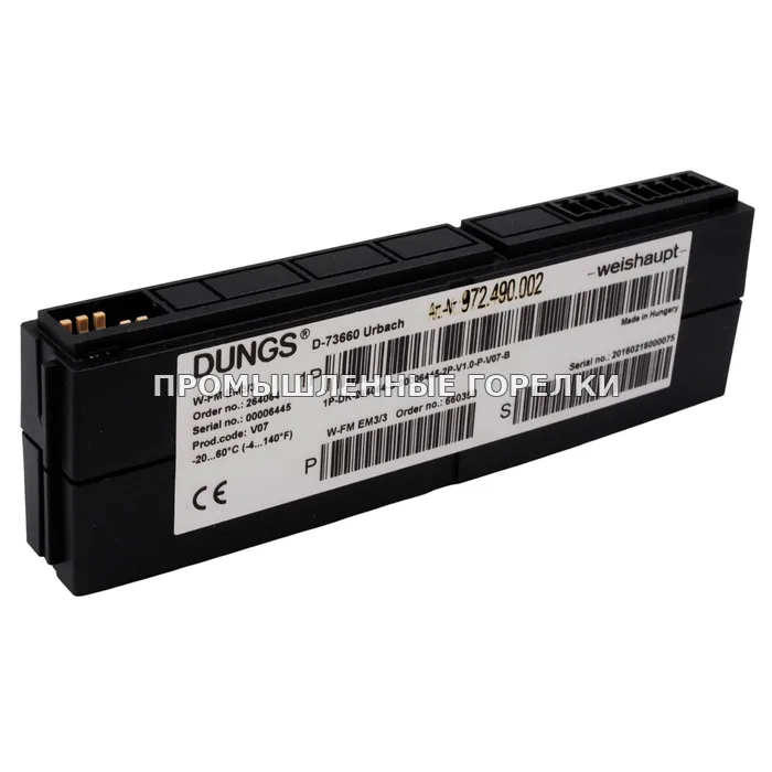 Модуль аналоговый Weishaupt W-FM EM3/3 V1.0 We660350 для промышленной горелки