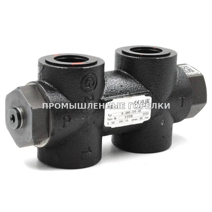 Перепускной клапан hp-Technik B-GHG-E/4-AX 4210005 для промышленной горелки
