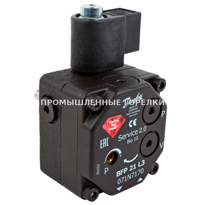 Топливный насос Danfoss BFP21 L3 071N7170 для промышленной горелки
