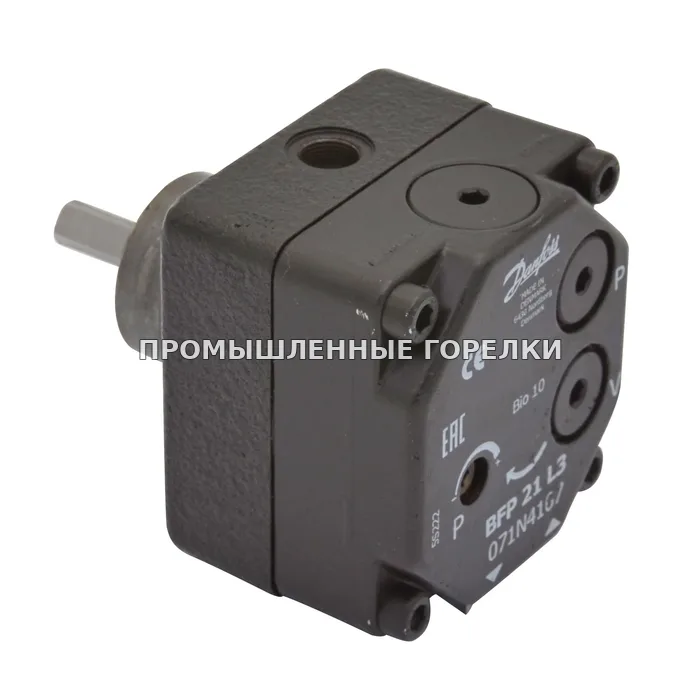 Топливный насос Danfoss BFP21L3 L, без клапана и катушки 071N4107 для промышленной горелки