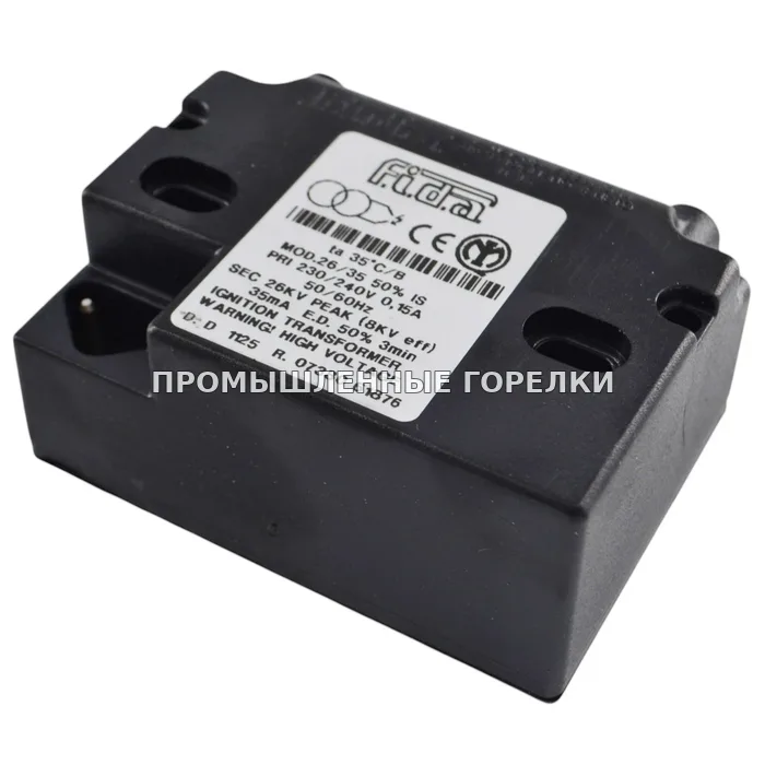 Трансформатор розжига Fida 26/35 50% IS 230V