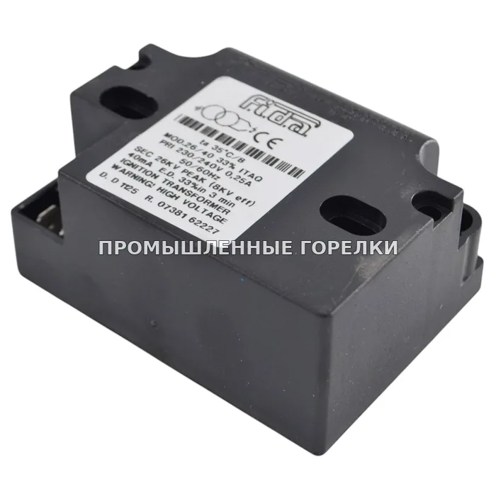 Трансформатор розжига Fida 26/40 33% ITAQ 230V