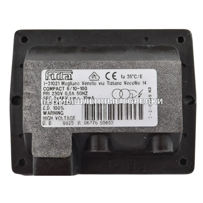 Трансформатор розжига Fida COMPACT 8/10CM CON 230V