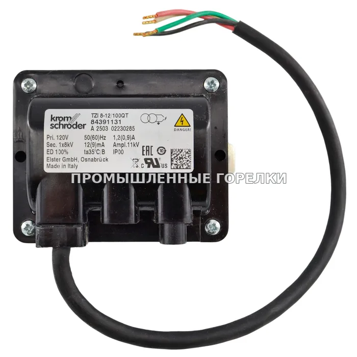 Трансформатор розжига Kromschroder TZI 8-12/100QT