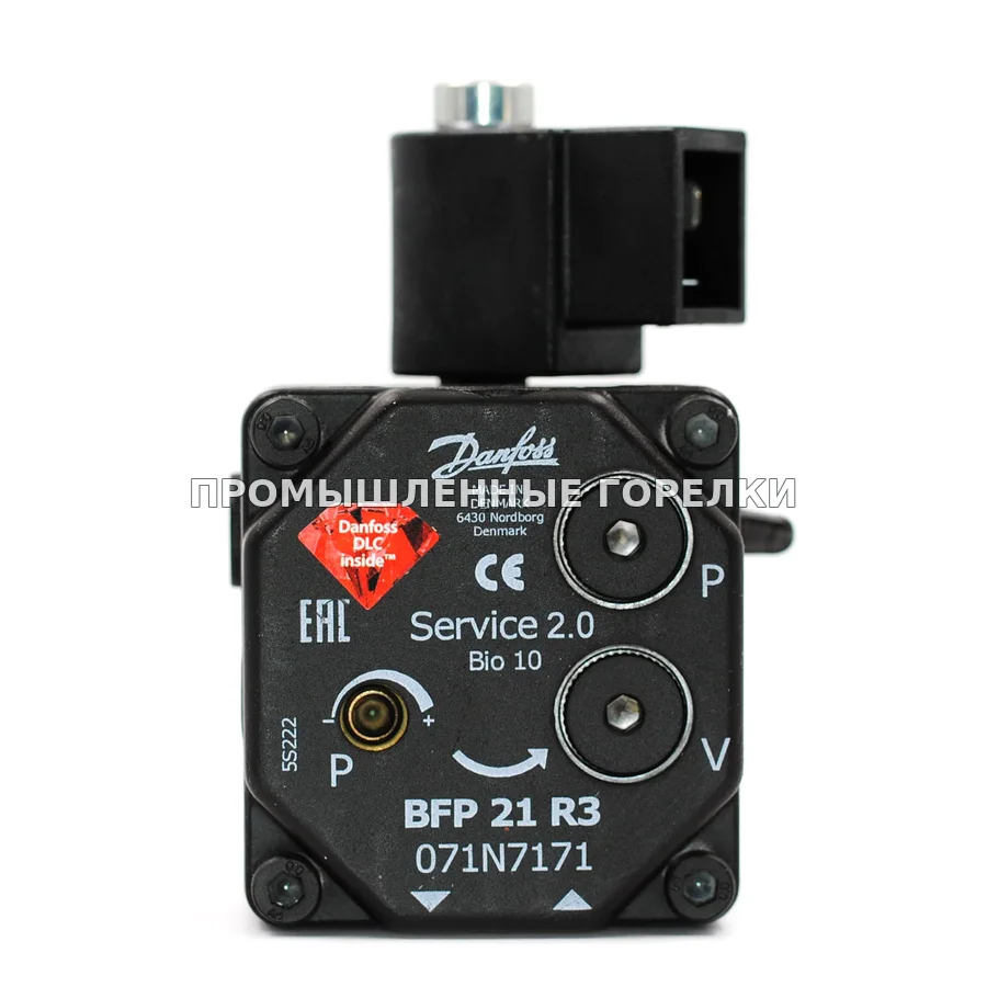 Топливный насос Intercal BFP-21R3 для дизельной горелки SLV 10, BNR 10, BNR 100 88.70100-0072
