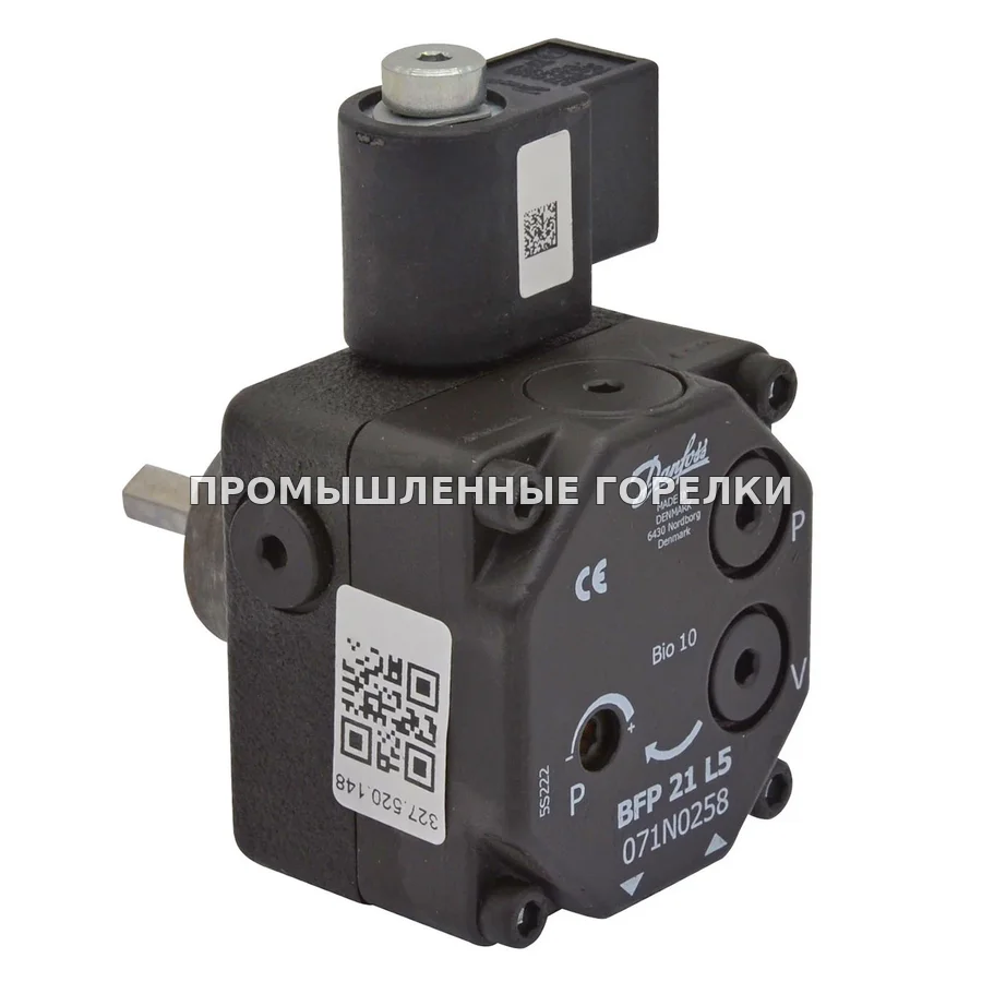 Топливный насос Danfoss BFR21 L5 071N0258 для промышленной горелки