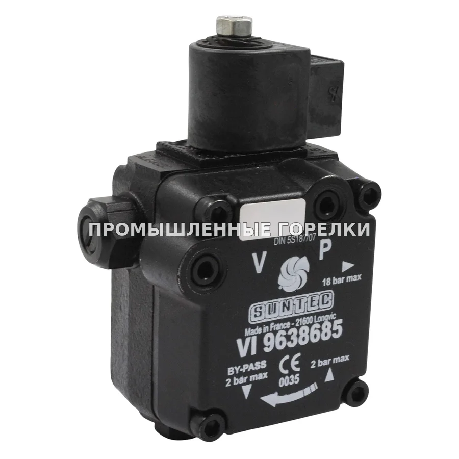 Топливный насос Suntec ALEV35C 9356 для промышленной горелки