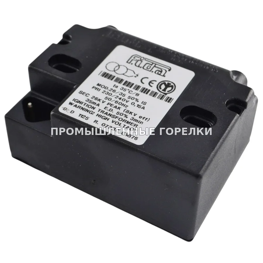 Трансформатор розжига Fida 26/35 50% IS 230V