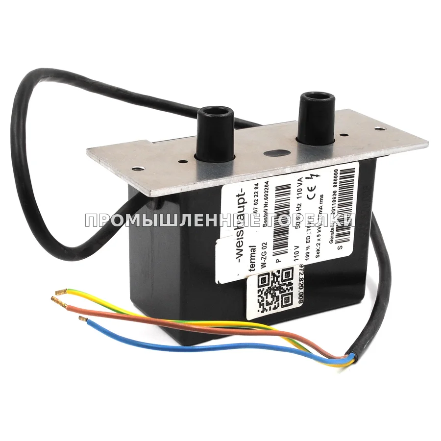 Weishaupt трансформатор W-ZG 02 110V для горелки We603204 507022204